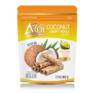 COCONUT CRISPY ROLLS (Durian Flavour)