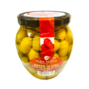 Green Olives Stuffed With Red Pepper 1kg