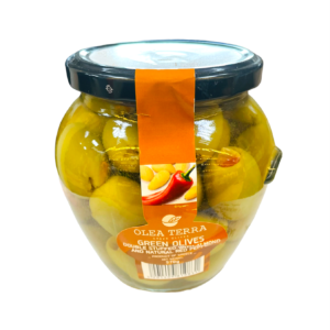 Green Olives Stuffed With Almond & Red Pepper 570g
