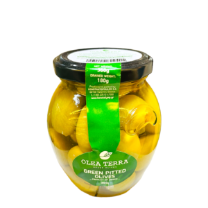 Green Pitted Olives…