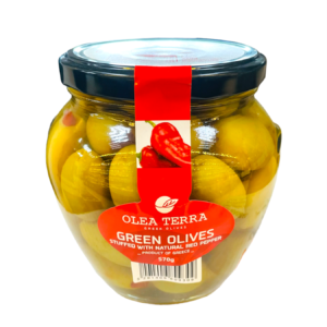 Green Olives Stuffed With Red Pepper 570g